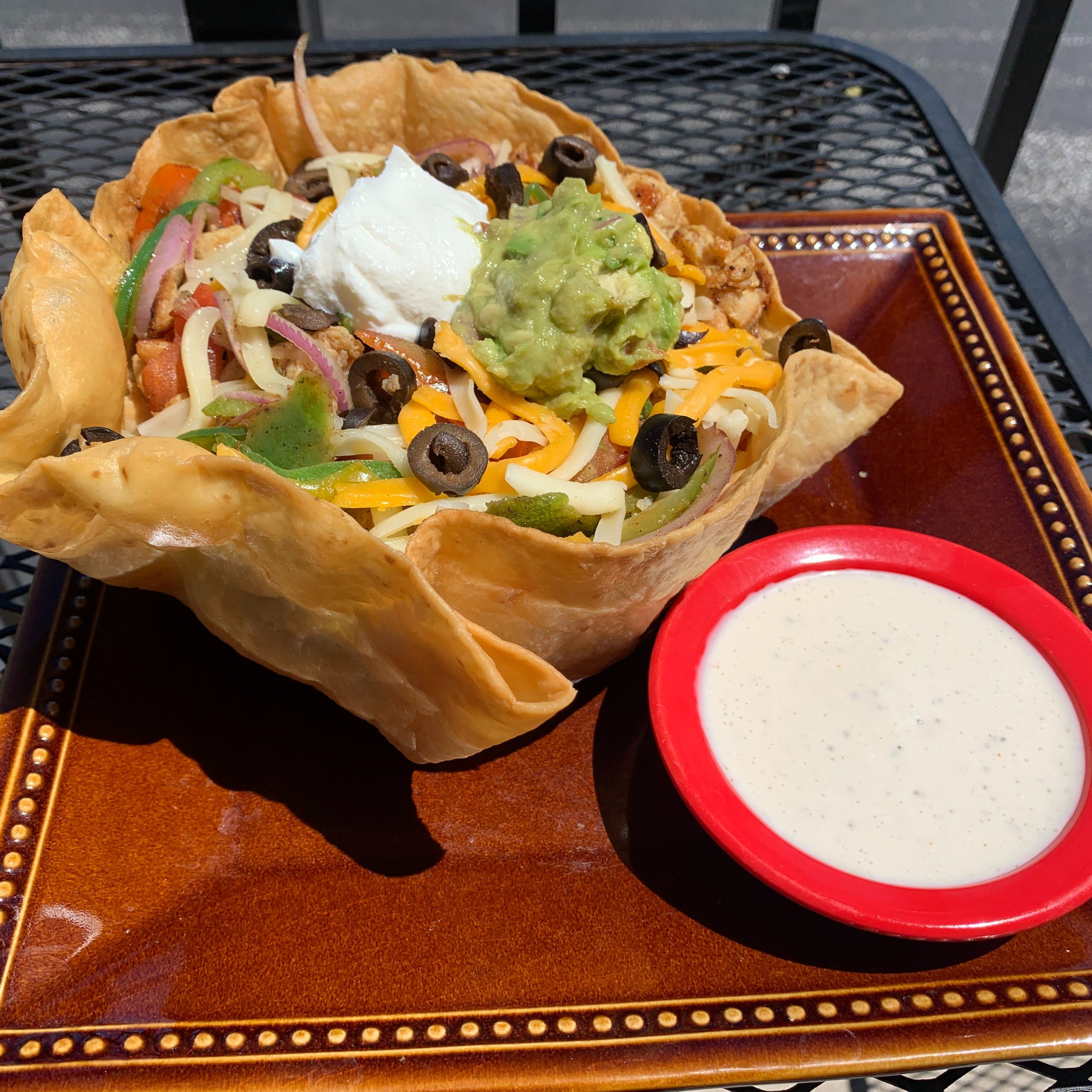 Tulum Fajita Style Salad.