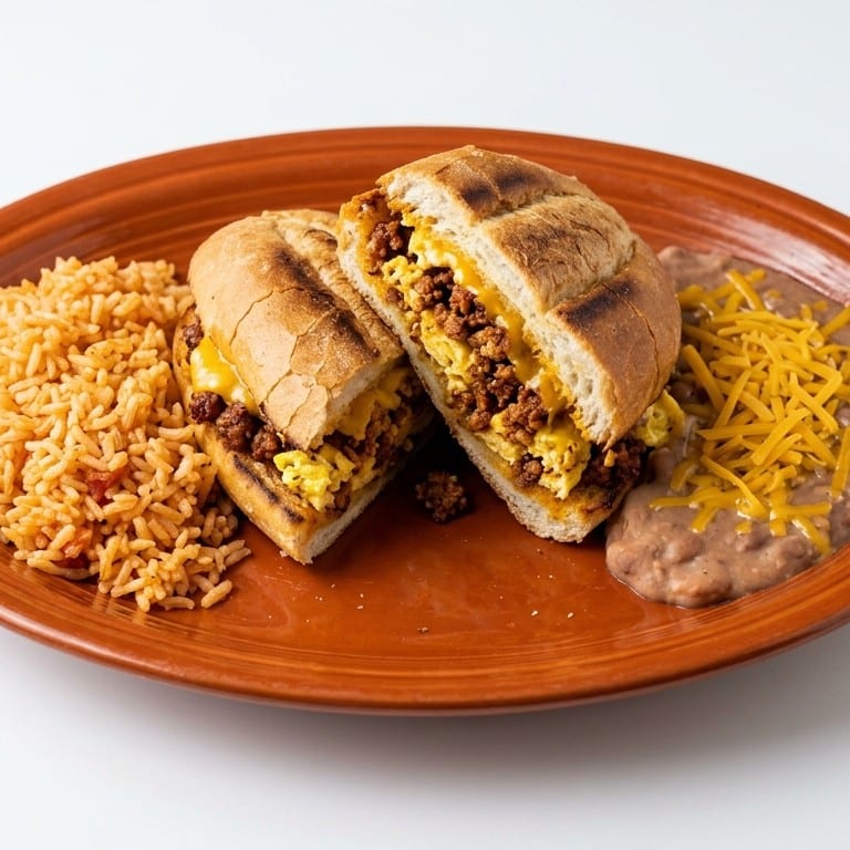 Chorizo and Egg Torta.