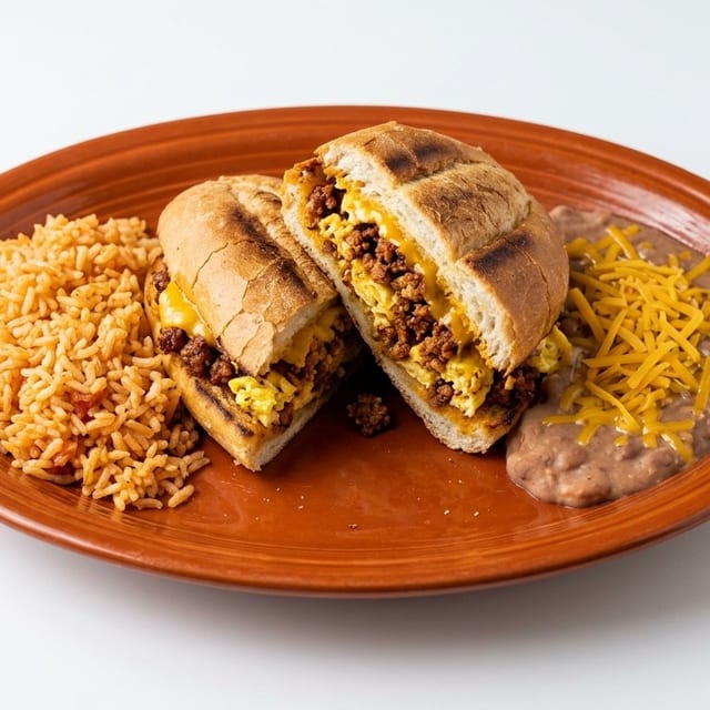 Chorizo and Egg Torta.