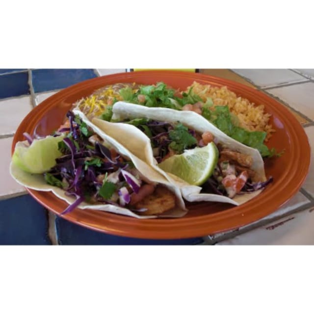 Tulum Shrimp Tacos.