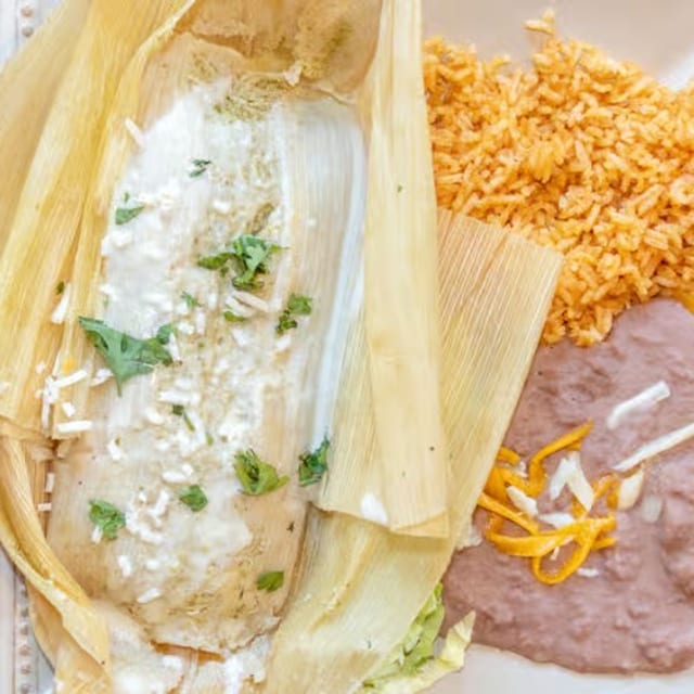 Jumbo Chicken Tamale.