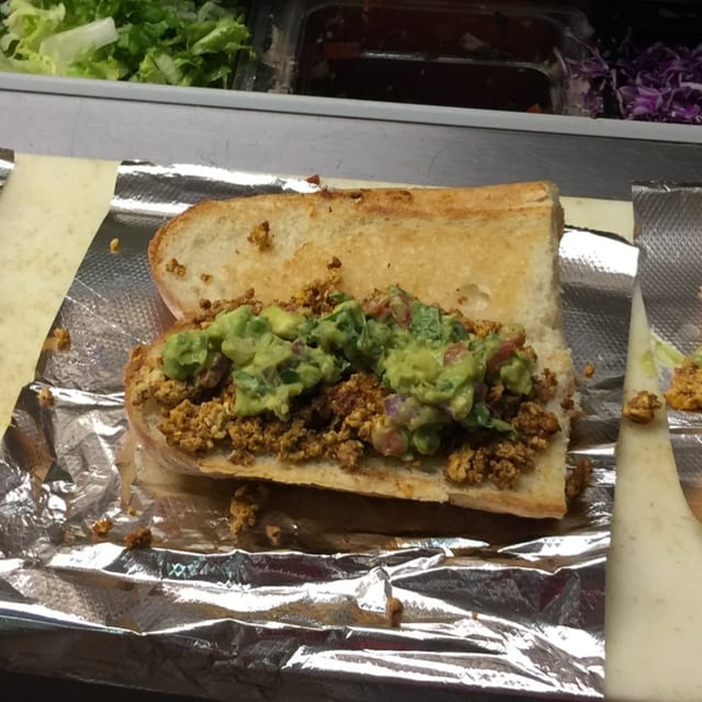Chorizo and Egg Torta.