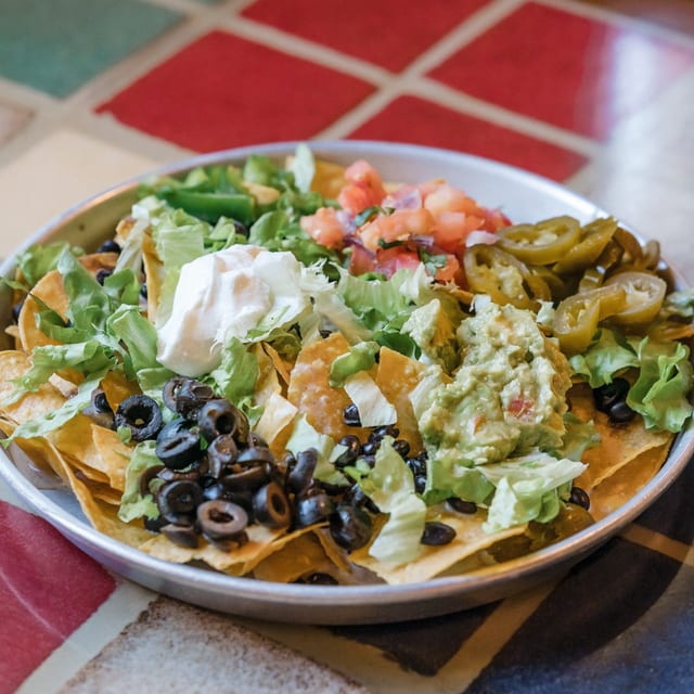 Veggie Nachos 🍃.