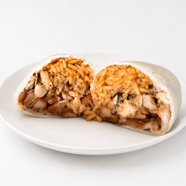 Xcaret Burrito.
