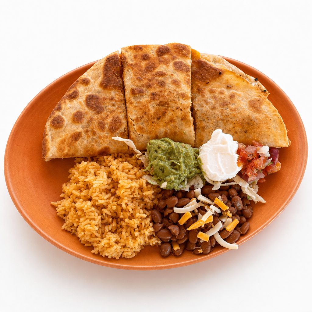 Cheese Quesadilla.