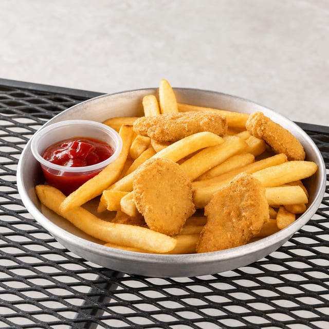 Kid's Chicken Nuggets and Fries.