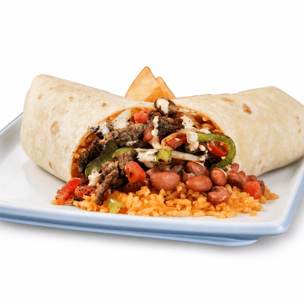 Fajita Burrito.