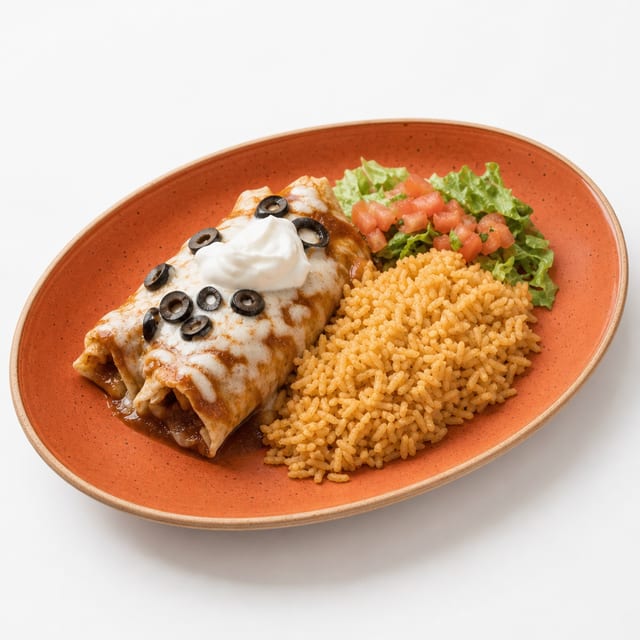 Traditional Enchilada.