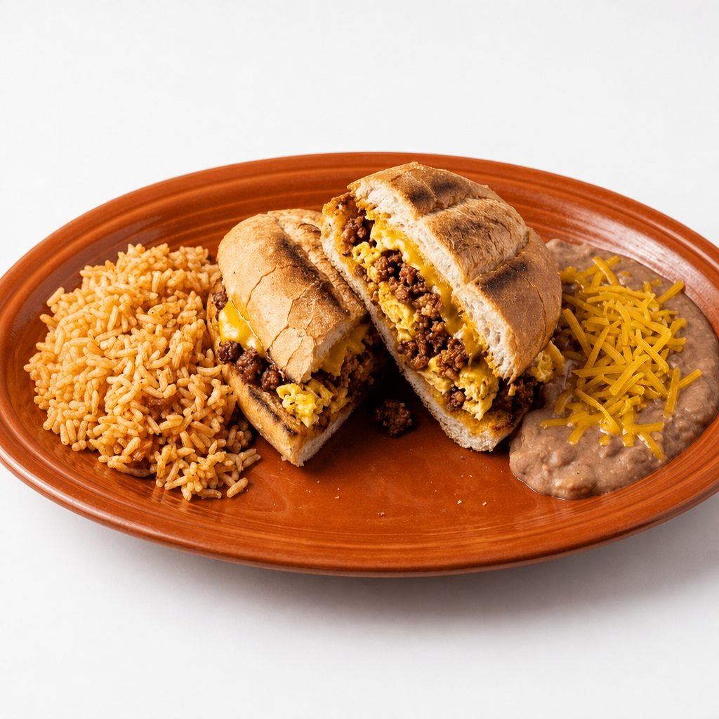 Chorizo and Egg Torta.