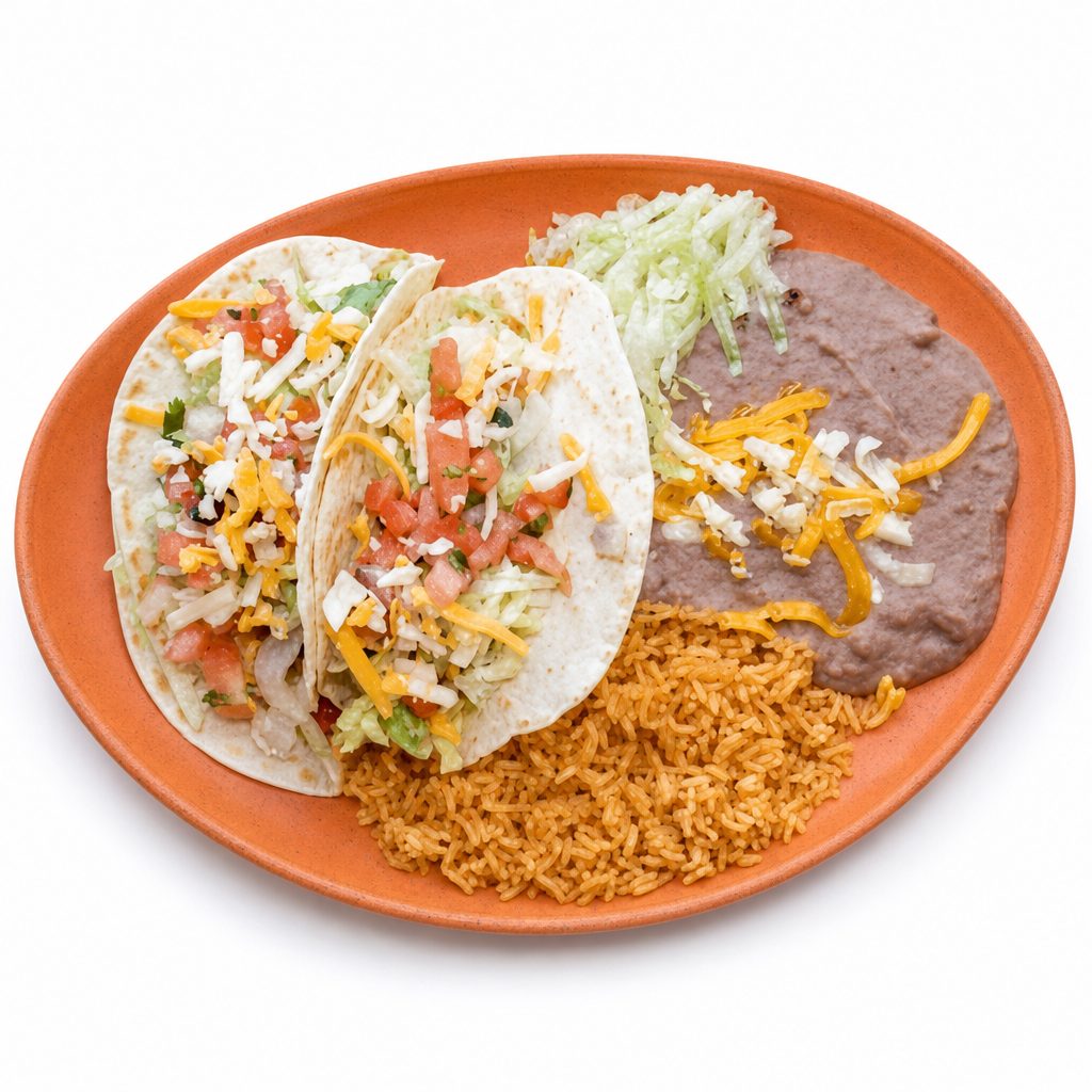 Traditional Gringo Tacos.