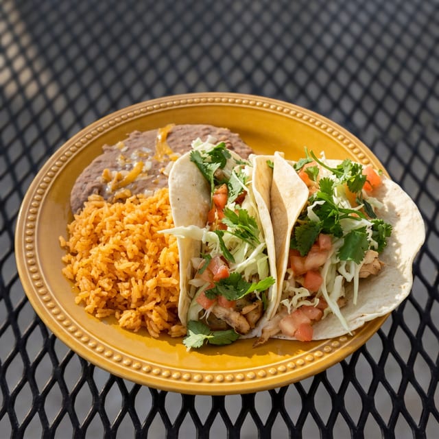 Tulum Chicken Tacos.