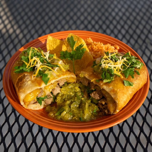 La Palmita Chimichanga.