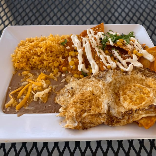 Chilaquiles Mexicanos.