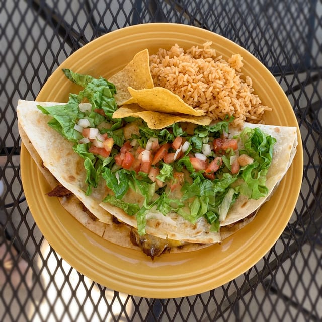 Caribe Quesadilla.