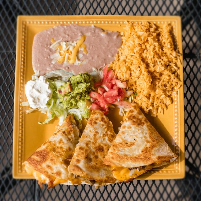 Traditional Quesadilla.