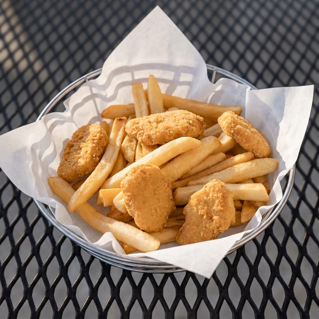 Kid's Chicken Nuggets and Fries.