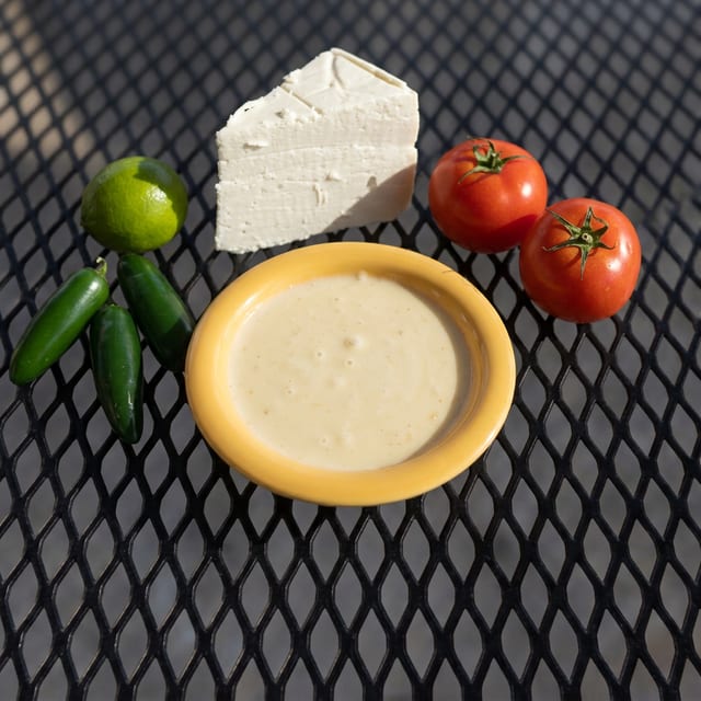 Queso and Chips.