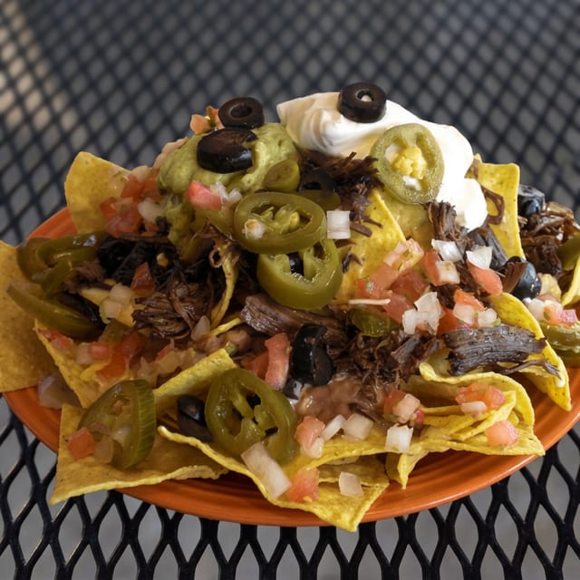 Tulum Fajita Style Nachos.