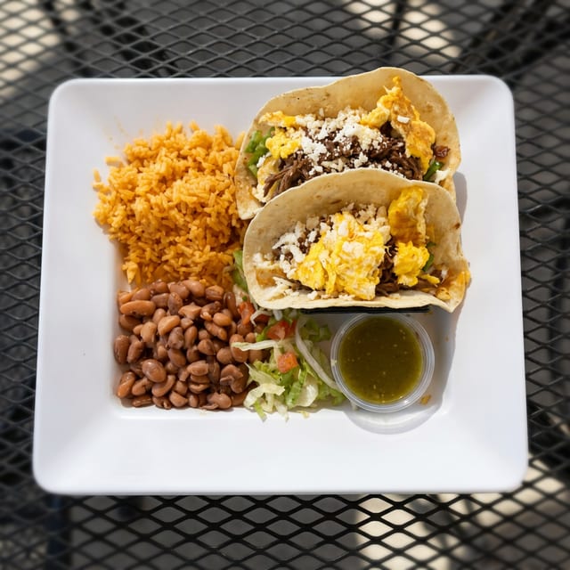 Breakfast Tacos.