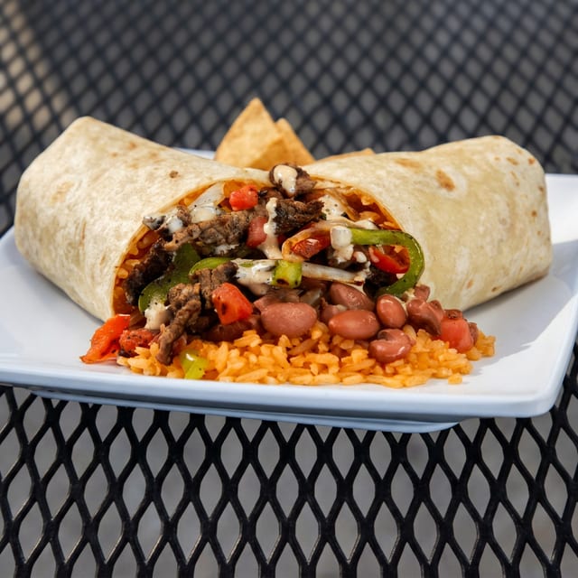 Fajita Burrito.