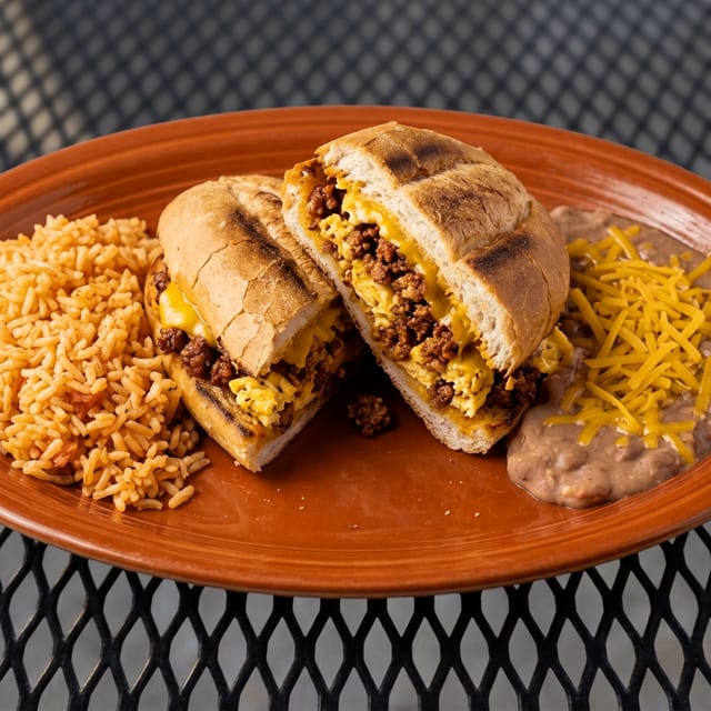 Chorizo and Egg Torta.