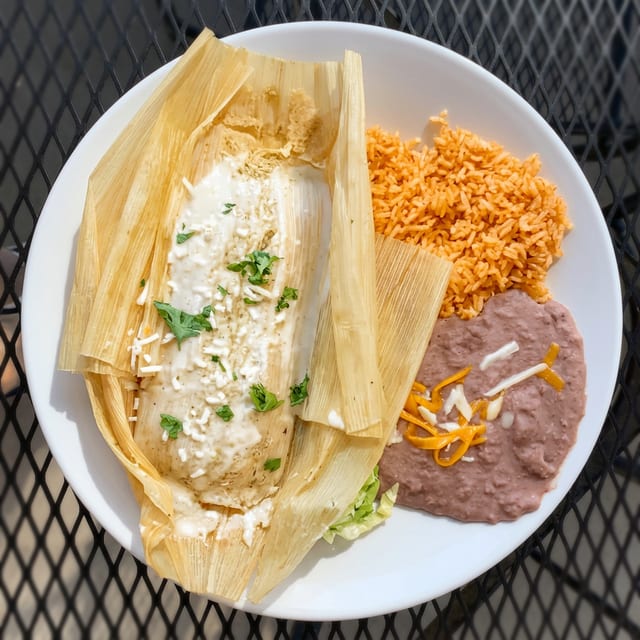 Jumbo Chicken Tamale.