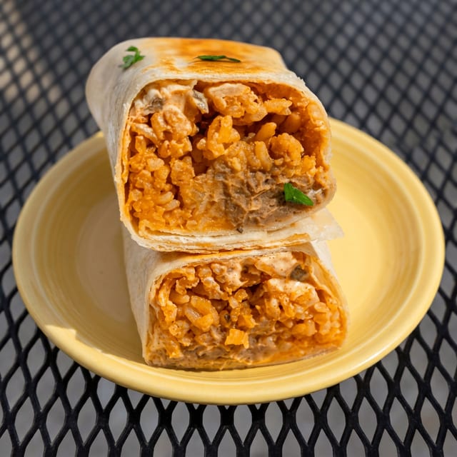 Bean and Cheese Burrito 🍃.