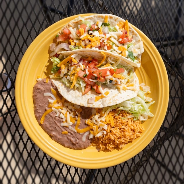 Traditional Gringo Tacos.